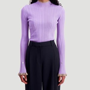 HOLZWEILER Heime Knit Top, Lilac NWT